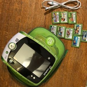 LeapPad 2 with 9 cartridges
